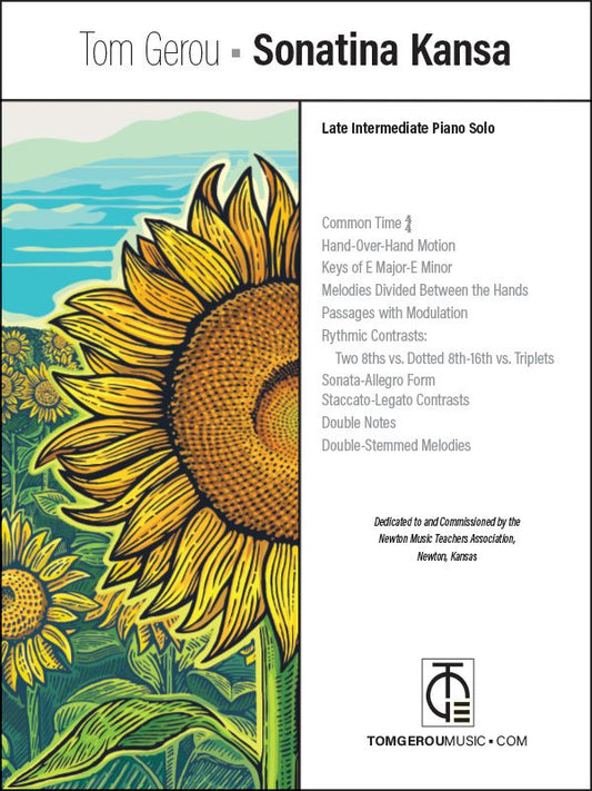 Sonatina Kansa – Late Intermediate Piano Solo (Sonata‑Allegro Form)