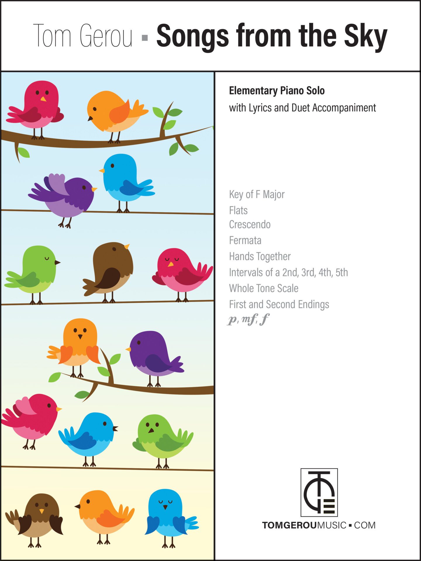 A bunch of birds sitting on top of a tree.