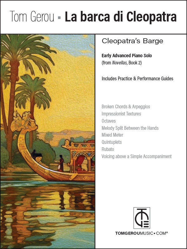 La barca di Cleopatra—Late Int. Piano Solo