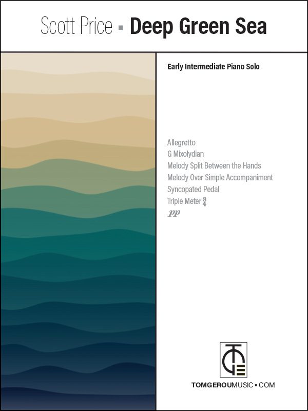 Deep Green Sea – Early Intermediate Piano Solo