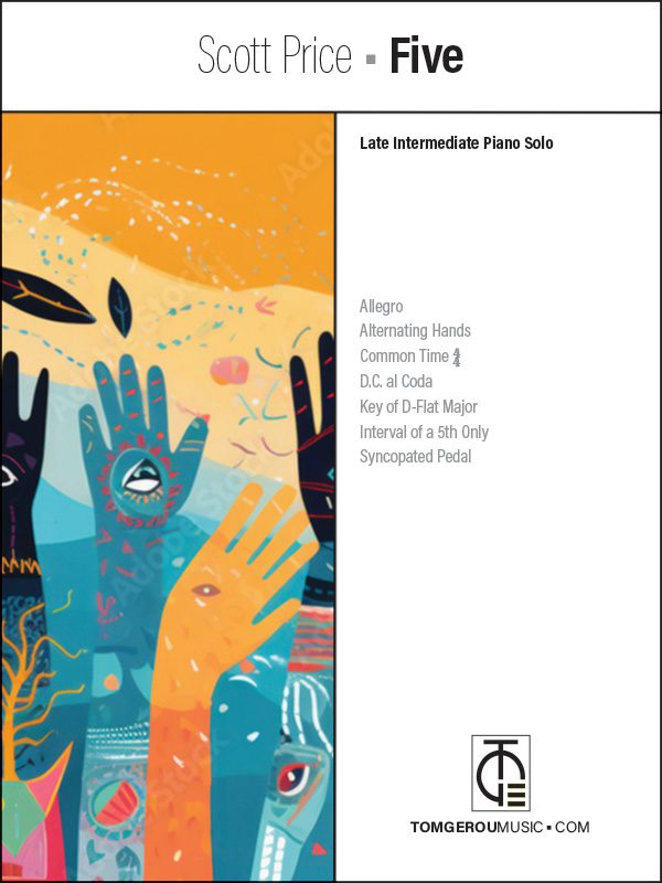 A cover of the book with hands and people