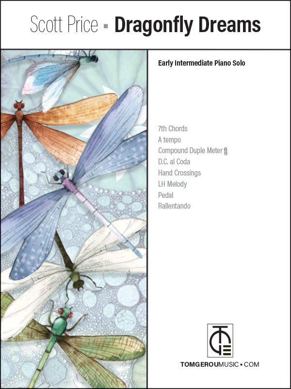 Dragonfly Dreams – Early Intermediate Piano Solo