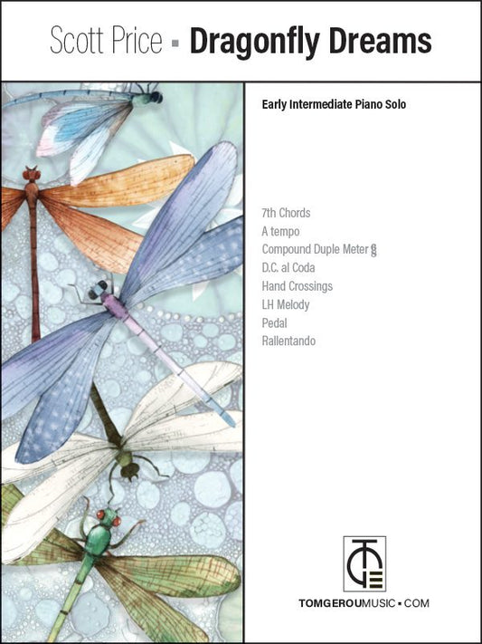 Dragonfly Dreams – Early Intermediate Piano Solo