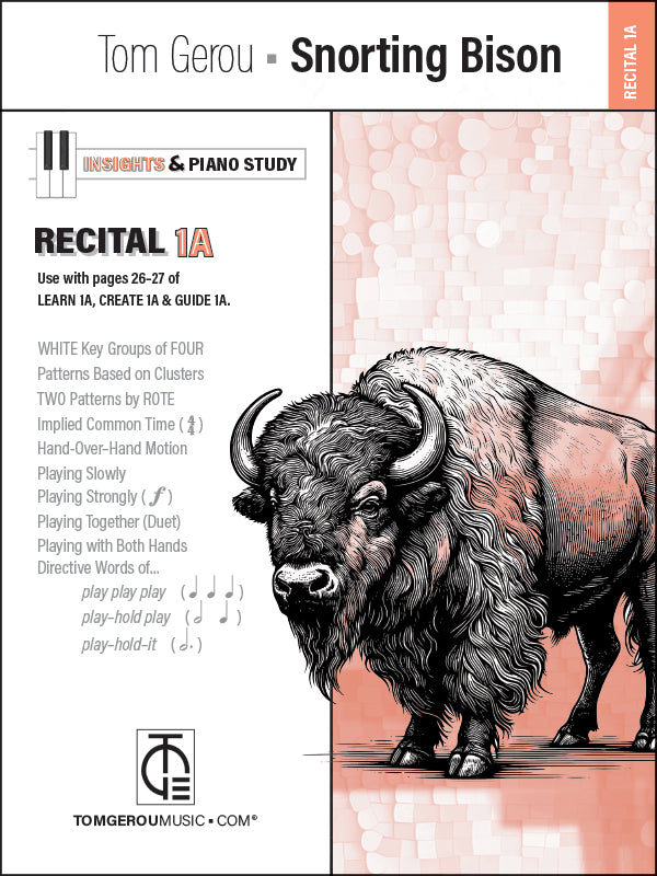 Snorting Bison – Preparation 1A Piano Solo