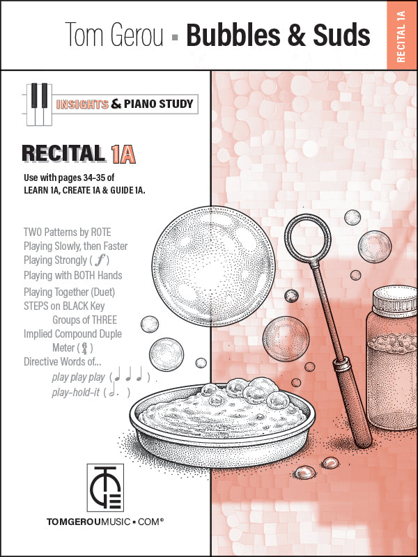 Bubbles & Suds – Preparation 1A Piano Solo