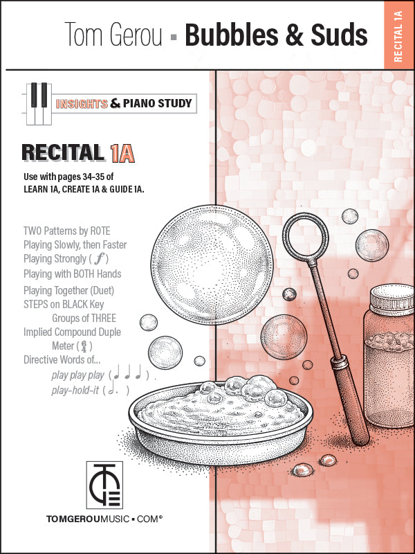Bubbles & Suds – Preparation 1A Piano Solo