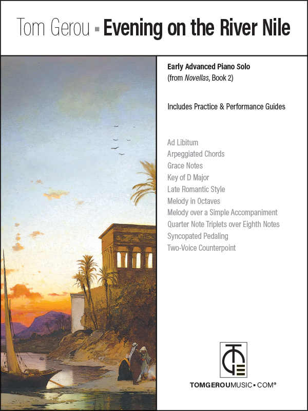 Evening on the River Nile (Early Adv. Piano Solo)