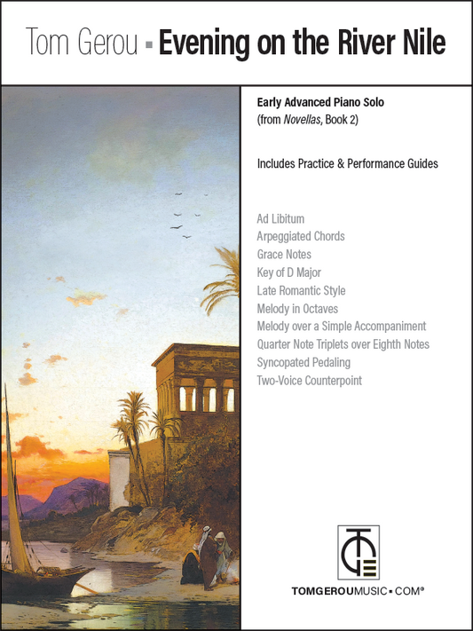 Evening on the River Nile (Early Adv. Piano Solo)