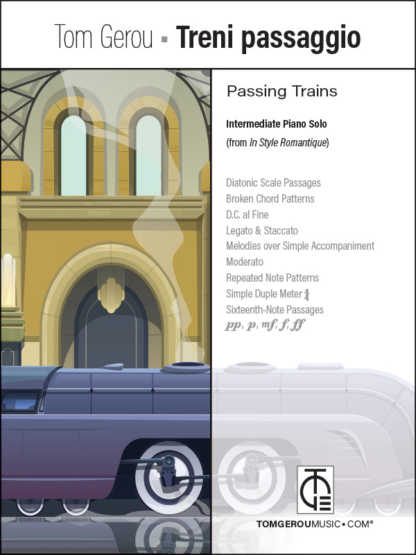 Treni Passaggio (Intermediate Piano Solo)