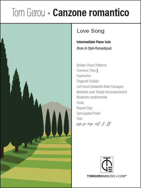 Canzone romantico (Intermediate Piano Solo)