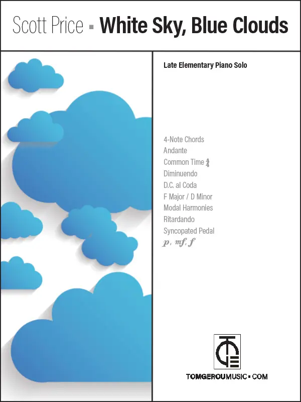 A poster with clouds and the words " lab elementary phys. Info ".